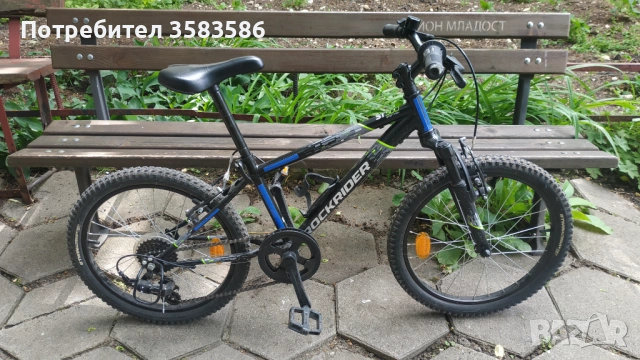 Детски велосипед ROCKRIDER ST 500 (20") – Много добро състояние, снимка 8 - Велосипеди - 54703011