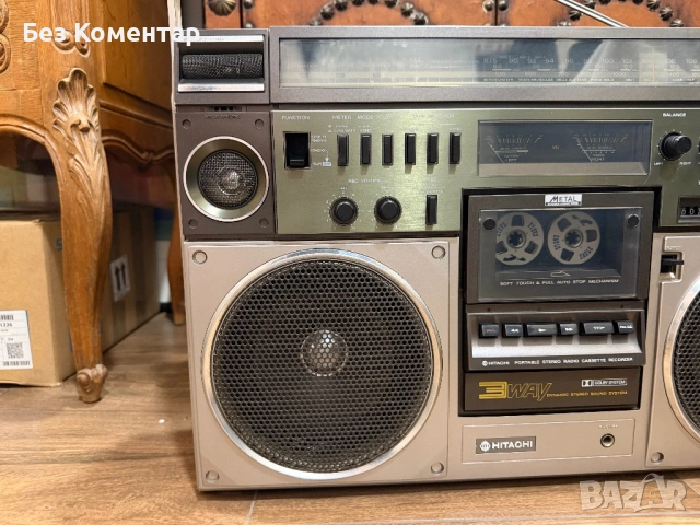 Hitachi TRK-8600 касетофон, снимка 3 - Радиокасетофони, транзистори - 54687927