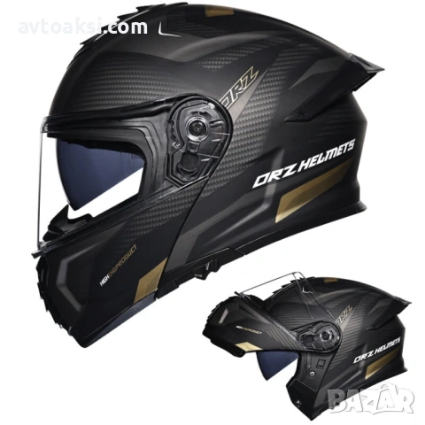 Модуларна каска Лукс с очила orz -9153