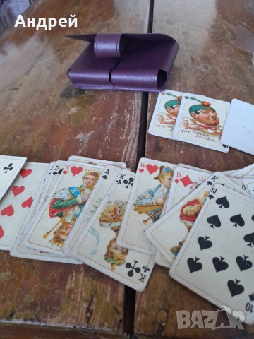 Стари карти за игра Pasiansowie, снимка 5 - Карти за игра - 55266013