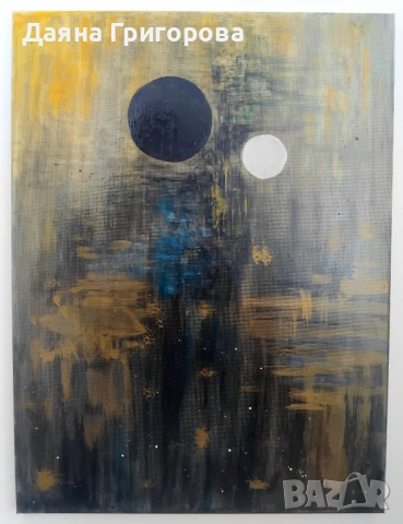 Платно Abstract art - смесена техника, снимка 2 - Картини - 54517490