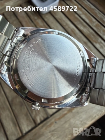 SEIKO 5 Тюркоаз 1989 , снимка 4 - Мъжки - 55457472