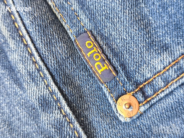 Оригинални мъжки дънки Polo Ralph Lauren Sullivan Slim Stretch размер 32, снимка 4 - Дънки - 54589173