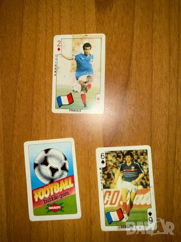 Карти за игра в дъвки Football bubble gum DANDY, снимка 3 - Други ценни предмети - 54992482
