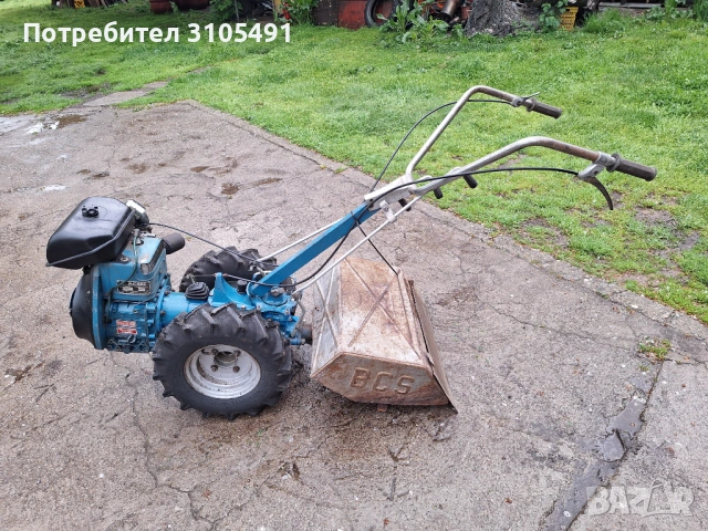 Мотоблок BCS acme 10к.с. 4 скорости с фреза, снимка 4 - Градинска техника - 54370653