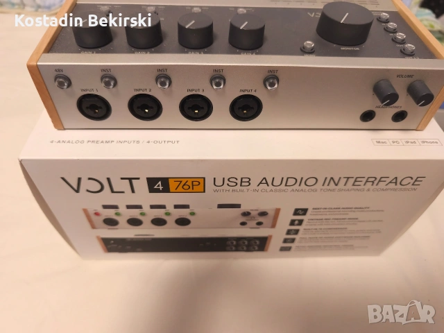 аудио интерфейс UAD VOLT 476P