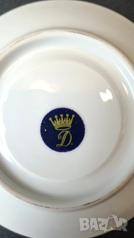 Порцеланова чаша за кафе с подложна чиния, снимка 5 - Чаши - 53995988