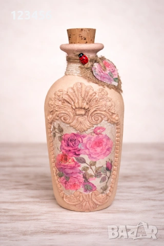 Еко-декор „Втори живот“ – Ръчна изработка, снимка 3 - Декорация за дома - 54154205