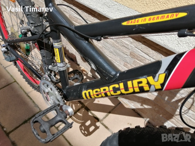 Спортен алуминиев велосипед 24 *   Mercury aero tubing 7005 Shimano 3X7 , снимка 3 - Велосипеди - 54320791