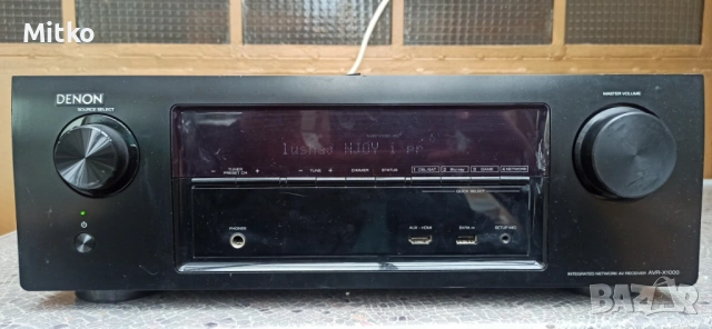 Denon AVR-X1000 ресийвър 