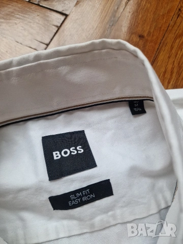 Страхотна мъжка тениска HUGO BOSS размер M , снимка 7 - Ризи - 54406225