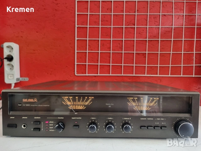 Усилвател DUAL CV 1460, снимка 2 - Ресийвъри, усилватели, смесителни пултове - 54466918