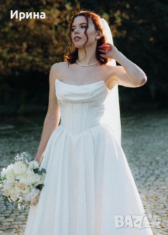 Булчинска рокля Gianna Ivory цвят