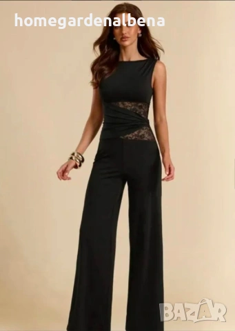 Елегантен дамски гащеризон с дантела , снимка 2 - Гащеризони - 54348025