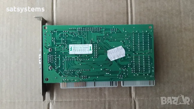  Видео карта TVGA Trident 9000C 7133 REV.H1 16-bit 512KB ISA, снимка 9 - Видеокарти - 55335718