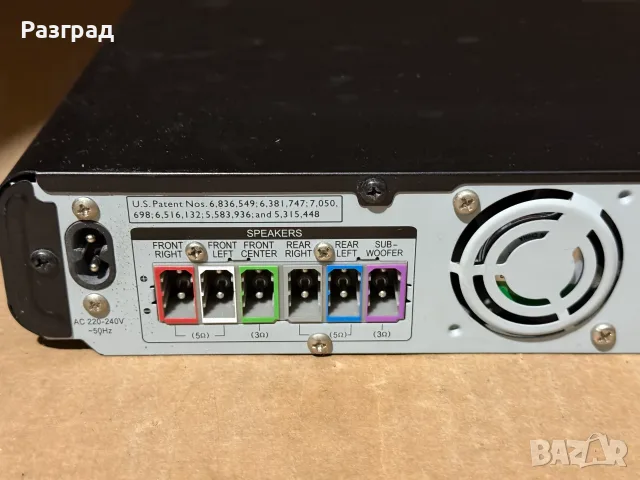 Система за домашно кино 5.1  PHILIPS HTS-5560, снимка 9 - Плейъри, домашно кино, прожектори - 55338397