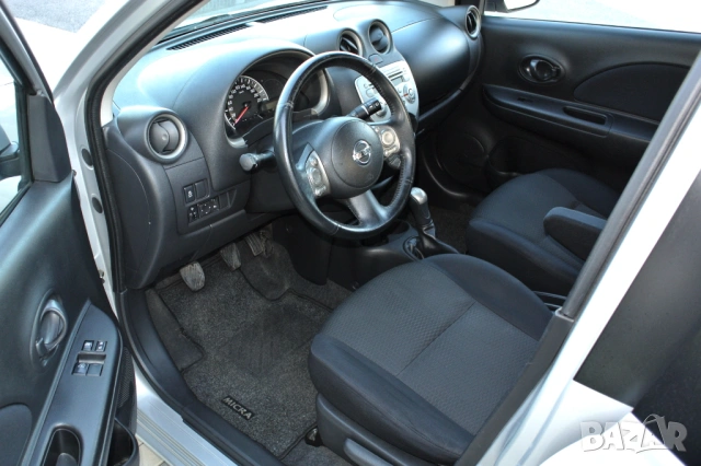 Nissan Micra 1.2i* Pure Drive* Климатроник* Евро 5B * Full, снимка 13 - Автомобили и джипове - 54784192