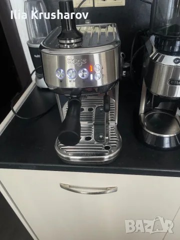 Кафемашина Sage Bambino Plus + кафемелачка Delonghi, снимка 6 - Кафемашини - 55394909
