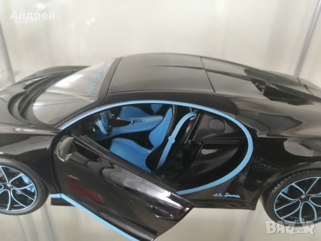 Bugatti Chiron, Burago 1:18, снимка 3 - Колекции - 55206667