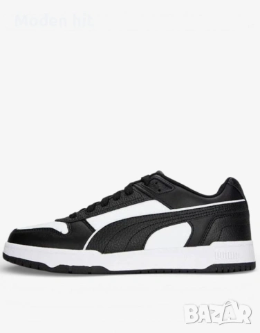 Оригинал! PUMA Rebond Game Low Shoes Black/White мъжки сникърси, снимка 3 - Маратонки - 54385765