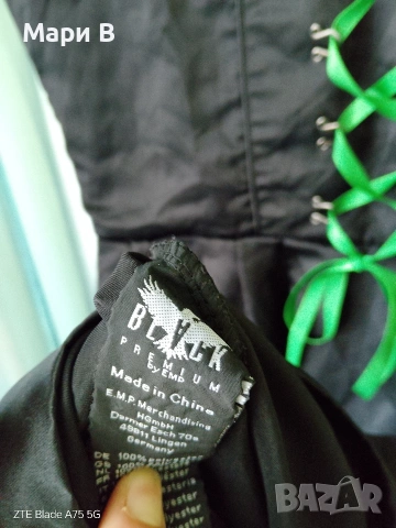 Готик рокля Black premium , снимка 2 - Рокли - 54389918
