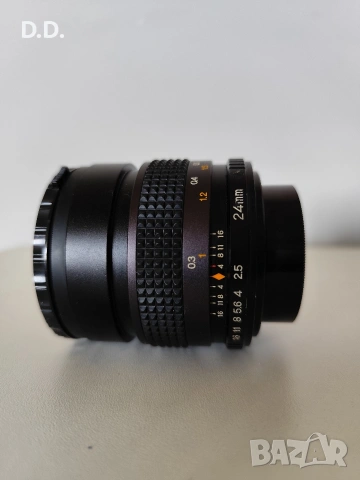 Широкоъгълен обектив Sun 24mm F2.5 (M42 резба), снимка 3 - Обективи и филтри - 54877641