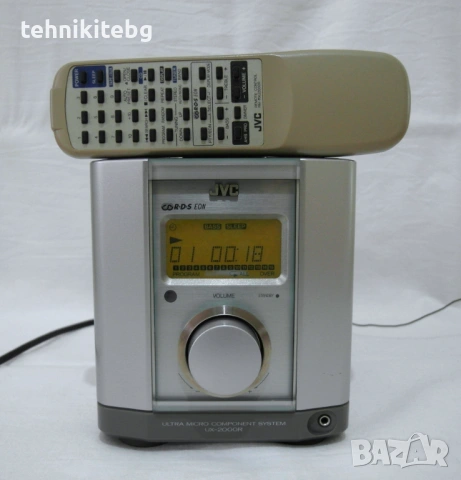 ⭐⭐⭐ JVC UX-2000R ⭐⭐⭐ Ултра компактна система със CD плеър и дистанционно, снимка 2 - Аудиосистеми - 54632412