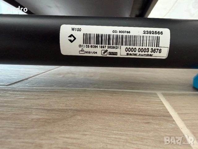 ПЪТЕКА ЗА ХОДЕНЕ TS100, МЕХАНИЧНА, снимка 5 - Фитнес уреди - 54144880