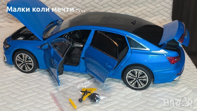 метална кола Audi A6 L -Мащаб 1:18, снимка 7 - Колекции - 54812006