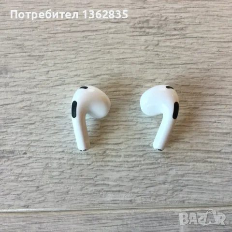 100 % оригинални безжични bluetooth слушалки APPLE AIRPODS 3 generation A2564 ( КАТО НОВИ ) от САЩ, снимка 5 - Слушалки, hands-free - 55359573