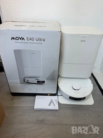 Прахосмукачка Робот Mova E40 Ultra Dreame | 19000Pa и MaxiReach Станция