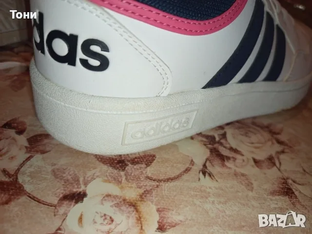 ADIDAS Оригинал Нови Дамски Кожени Маратонки 40 , снимка 8 - Маратонки - 55496015