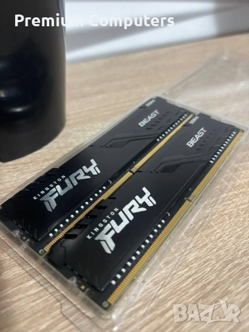 Рам памет Kingston FURY Beast Black DDR4 16GB 3200Mhz
