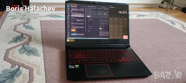 Nitro 5,16gb,1tb SSD,144HZ,, снимка 10 - Лаптопи за игри - 55477669
