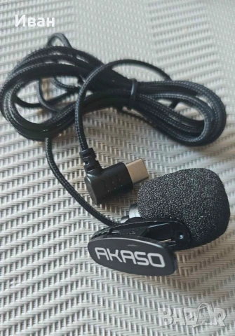 Нов външен микрофон AKASO Breve 7/8/6 Plus, снимка 2 - Микрофони - 54242150