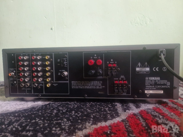 Yamaha RX-340RDS ресивър, снимка 6 - Ресийвъри, усилватели, смесителни пултове - 54035303