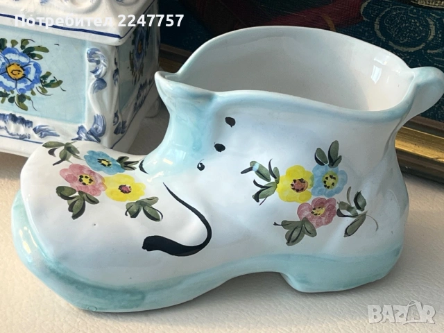 Винтидж Ботуш с телефон, снимка 2 - Антикварни и старинни предмети - 54179510