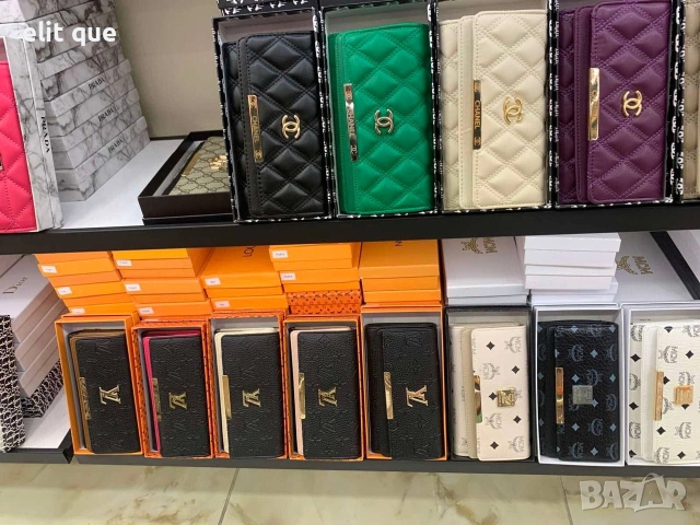 портмонета в кутия Louis Vuitton Karl legenfeld guess prada mcm Gucci Karl legenfeld , снимка 4 - Портфейли, портмонета - 55237169