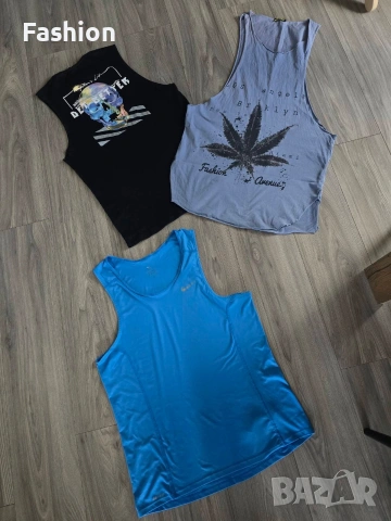 ЛОТ от 3бр мъжки потника на NIKE LENASSO и DUEW.