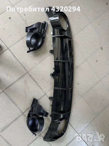 RS заден дуфузьор за ауди A6 C7 преди фейслифт, снимка 4 - Части - 55671968