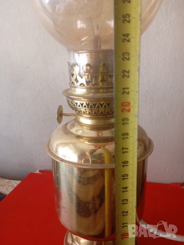 Винтидж настолна лампа, снимка 2 - Настолни лампи - 54096214