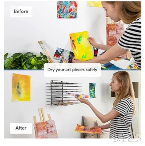 Висяща стойка за сушене на картини, снимка 8 - Други стоки за дома - 54294543