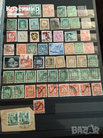 Vintage postage Stamps from Germany , снимка 11 - Филателия - 54006294