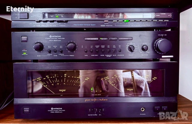 Hitachi HMA-8500 + Hitachi HCA-8500 / Крайно стъпало + Предусилвател, снимка 3 - Ресийвъри, усилватели, смесителни пултове - 54384148