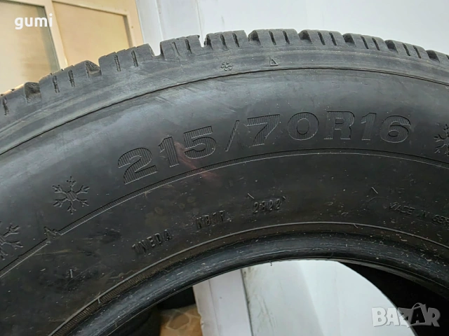 4бр зимни гуми 215/70/16 DUNLOP L05394 , снимка 6 - Гуми и джанти - 54037052