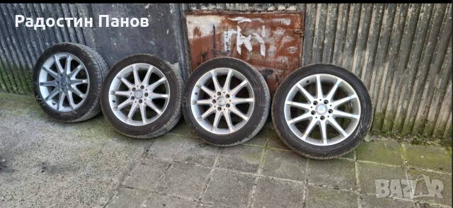 Летни гуми с джанти - Fortune 205/50/ZR17, Mercedes, снимка 2 - Гуми и джанти - 54454746