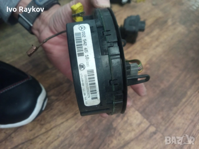 Лентов кабел за Airbag за Mercedes-Benz,  002 542 65 18, 0025426518, снимка 4 - Части - 54682825
