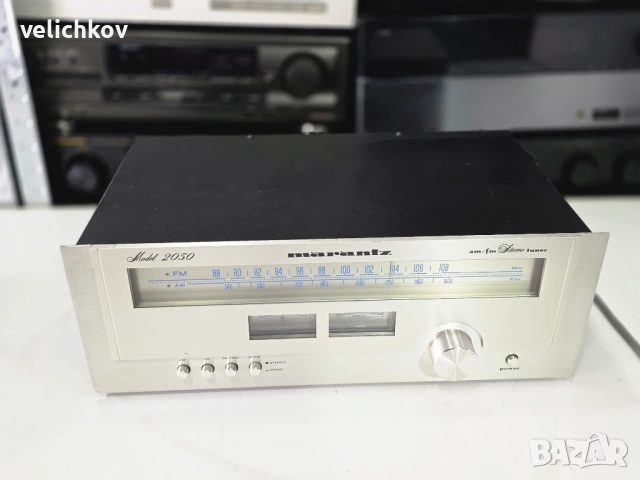 📻 КЛАСИКА ОТ СЛЕДВАЩО НИВО! Аналогов тунер Marantz 2050, снимка 3 - Ресийвъри, усилватели, смесителни пултове - 54638221