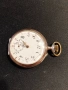 Швейцарски СРЕБЪРЕН джобен часовник FRIEDE с позлата - 10 РУБИНА ПРОМОЦИЯ, снимка 2