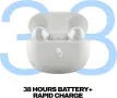 Безжични слушалки Skullcandy Rail ANC- бели и черни, снимка 5